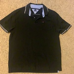 Black Tommy Hilfiger shirt adult L